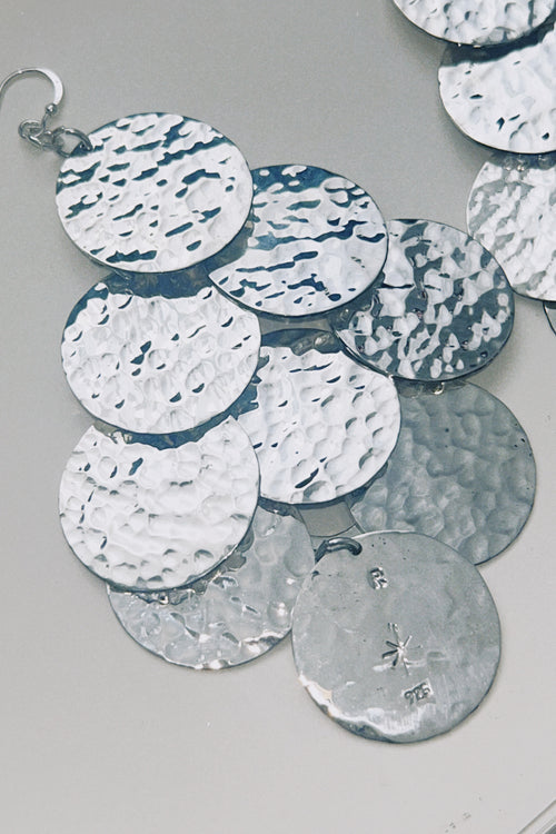 ARETES LARGOS MONEDAS